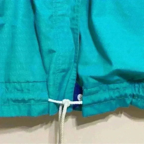 Vintage Komitor Jacket Women 18/20 Green Purple Mid Length Coat 80s,90s - Picture 4 of 15